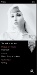The look in her eyes - Fine Art