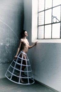 Lena In The Old Factory